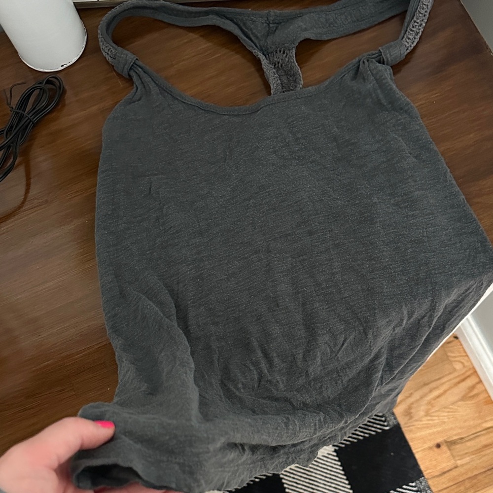 Converse Dark Gray Women's Tank Top